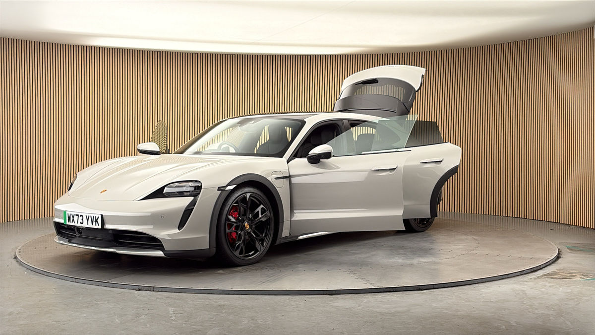 More views of Porsche Taycan