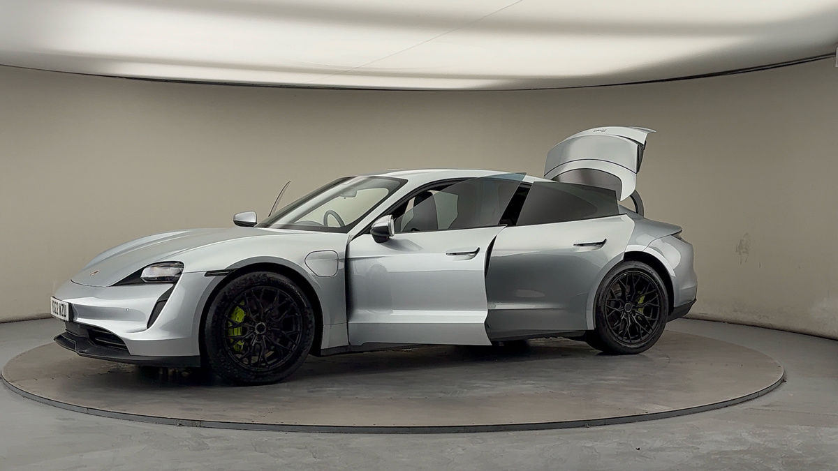 More views of Porsche Taycan