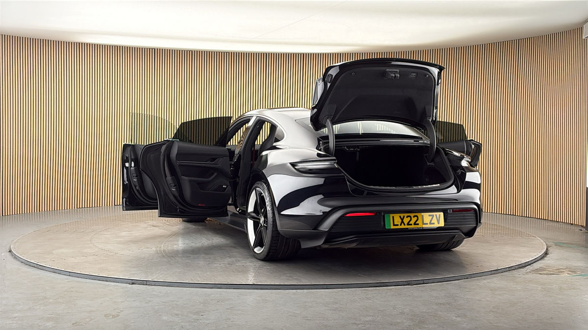 More views of Porsche Taycan
