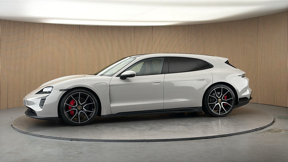 More views of Porsche Taycan