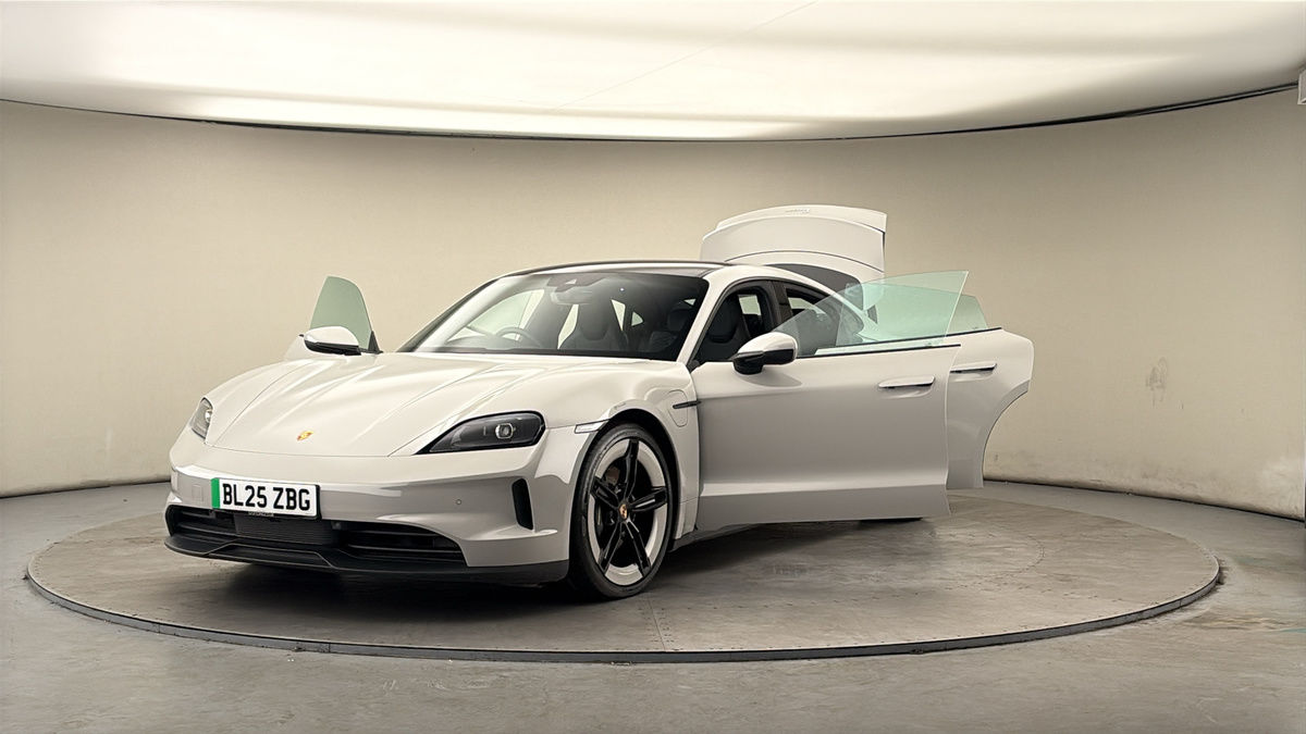 More views of Porsche Taycan