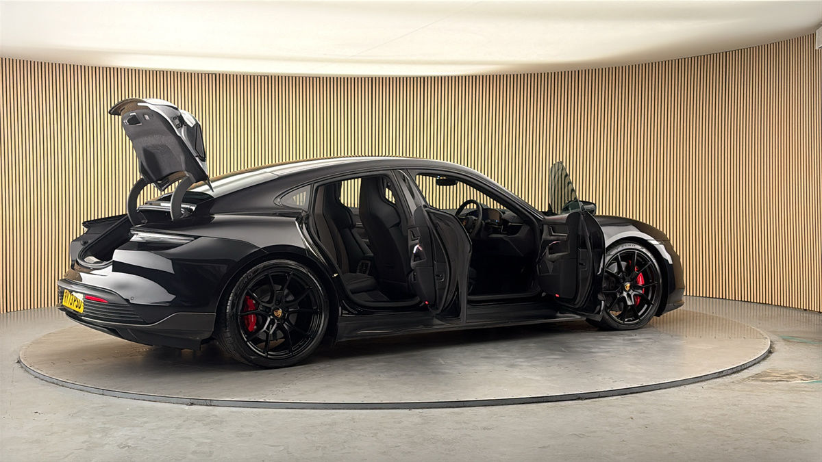 More views of Porsche Taycan