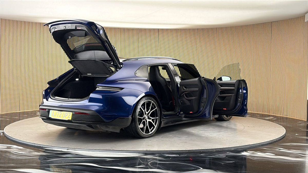 More views of Porsche Taycan