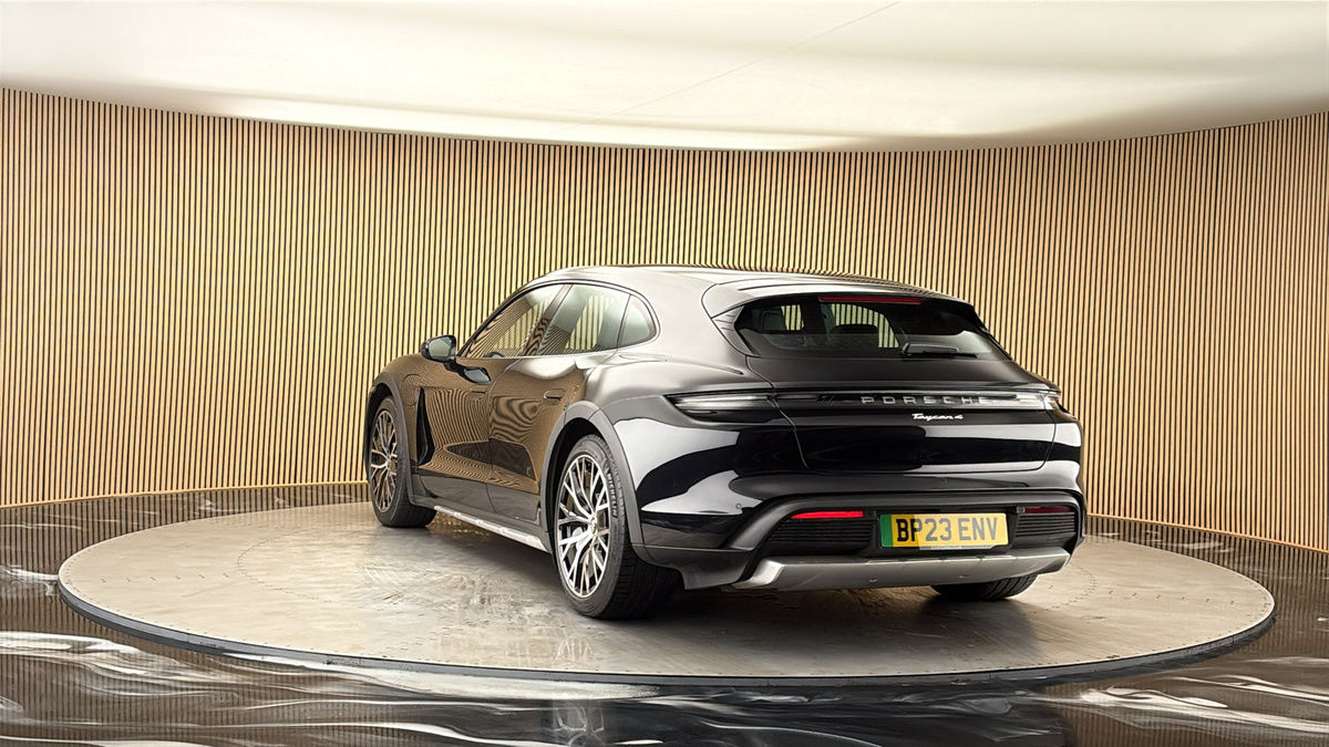More views of Porsche Taycan