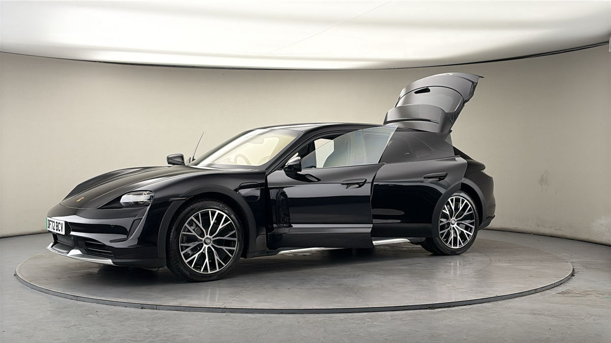 More views of Porsche Taycan