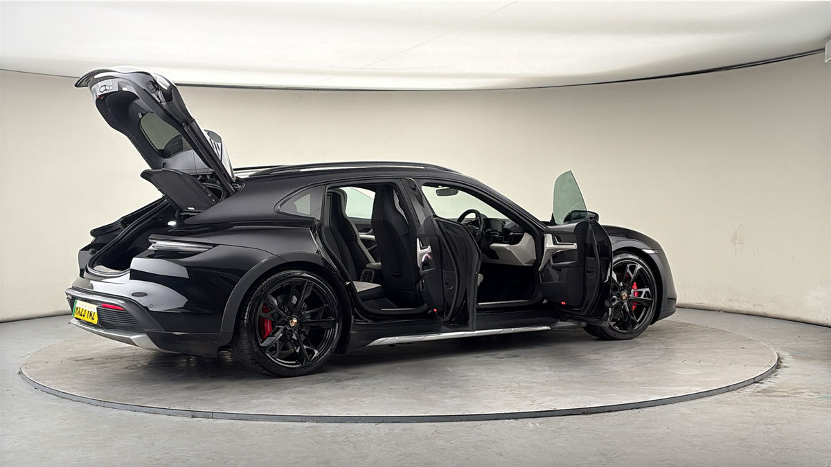 More views of Porsche Taycan