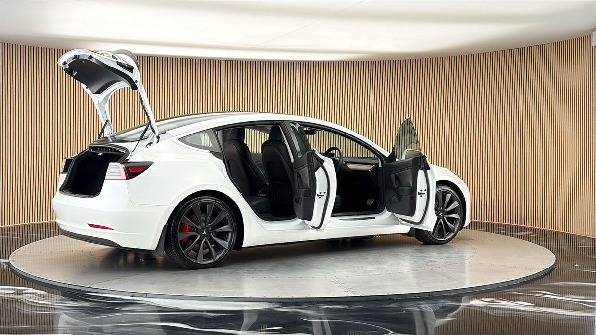 More views of Tesla Model 3
