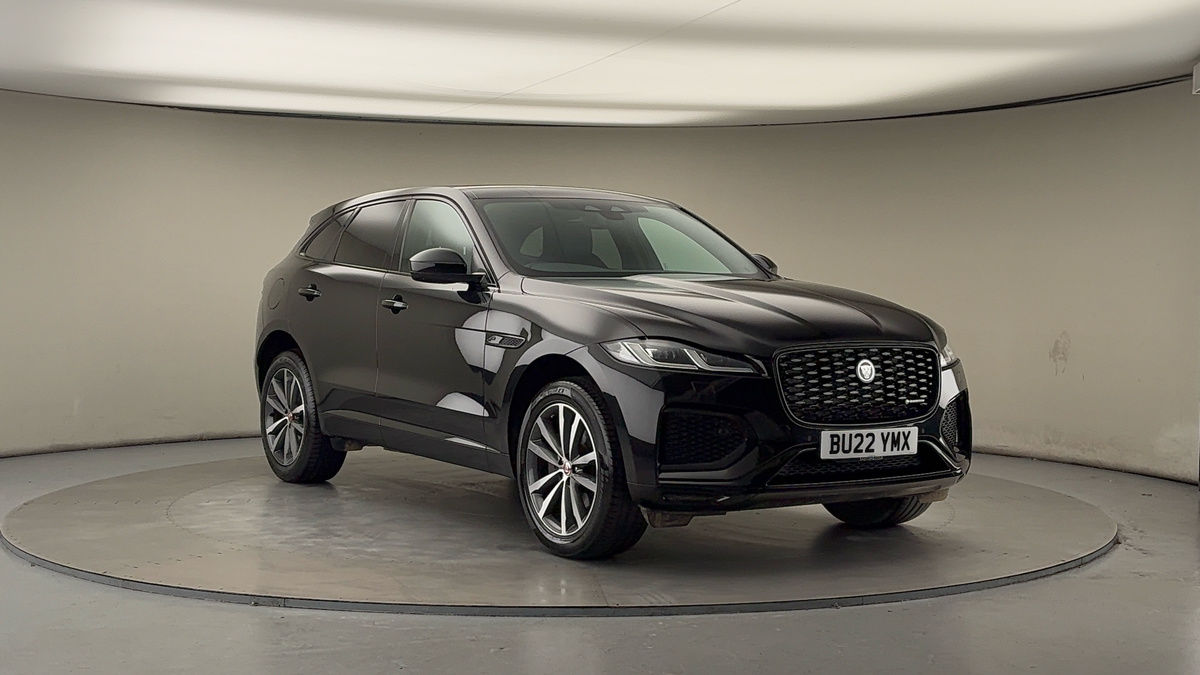 Jaguar F-PACE Sticky Header Image