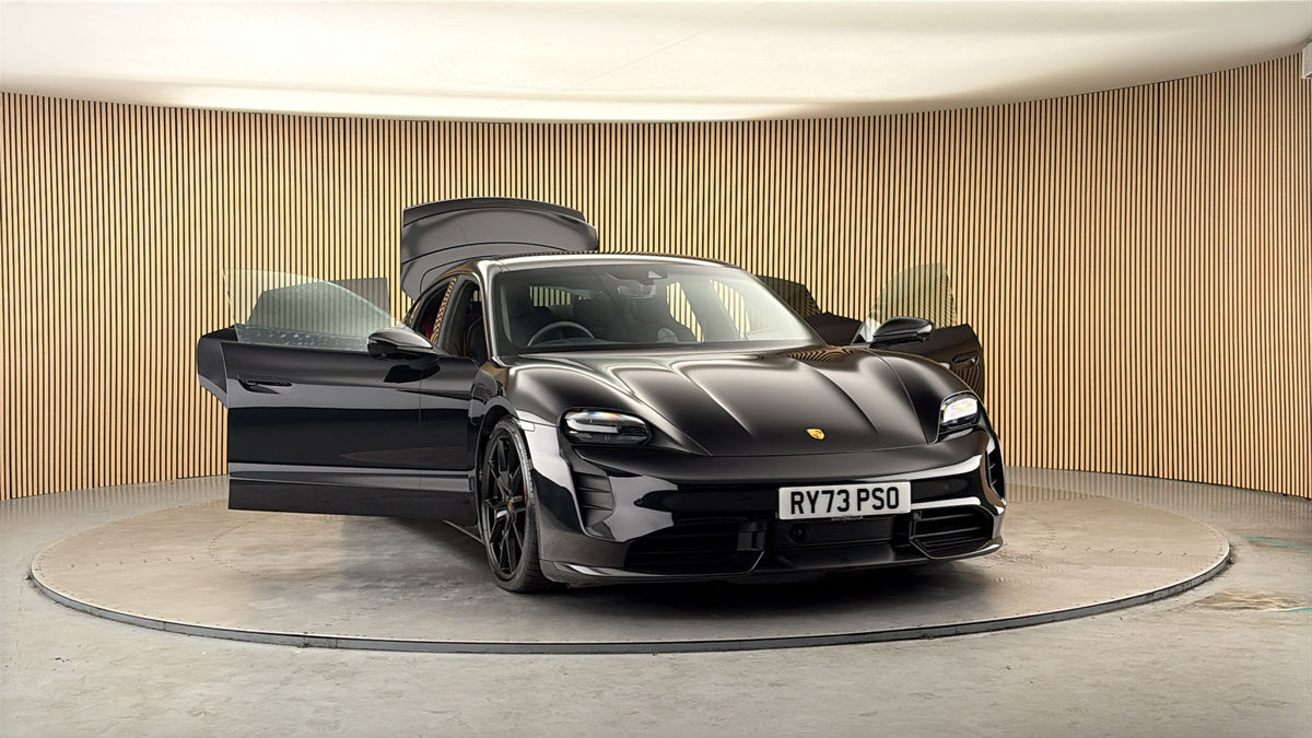 More views of Porsche Taycan