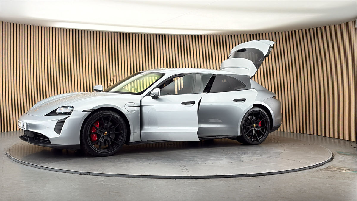 More views of Porsche Taycan