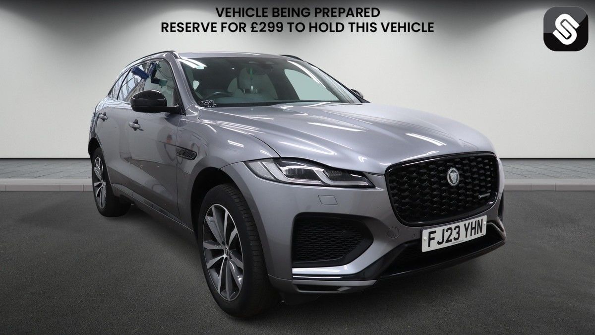 Jaguar F-PACE Sticky Header Image