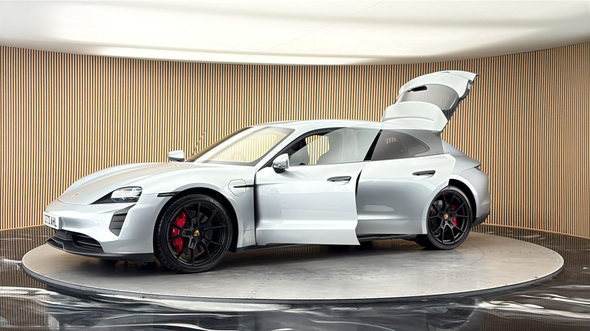 More views of Porsche Taycan