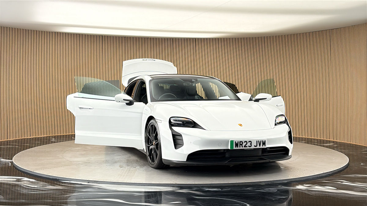 More views of Porsche Taycan