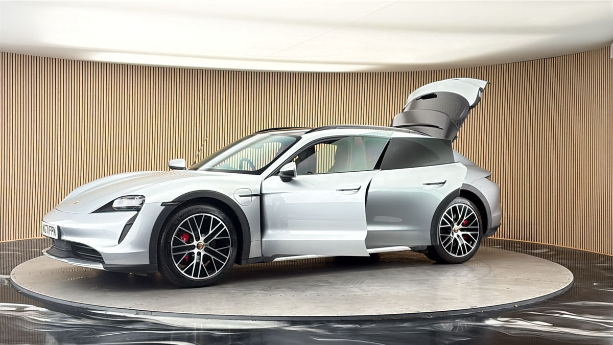 More views of Porsche Taycan
