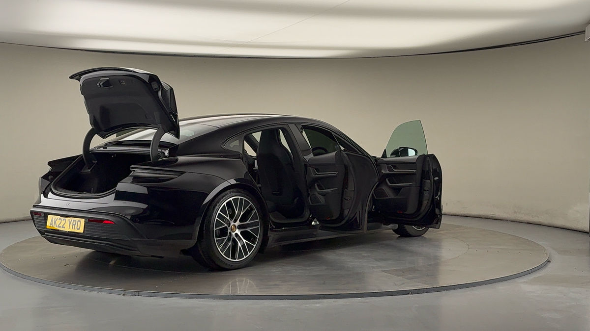 More views of Porsche Taycan