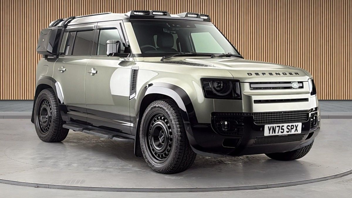Land Rover Defender 110 Sticky Header Image
