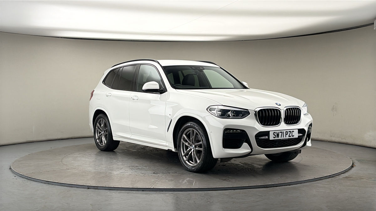 BMW X3 Sticky Header Image