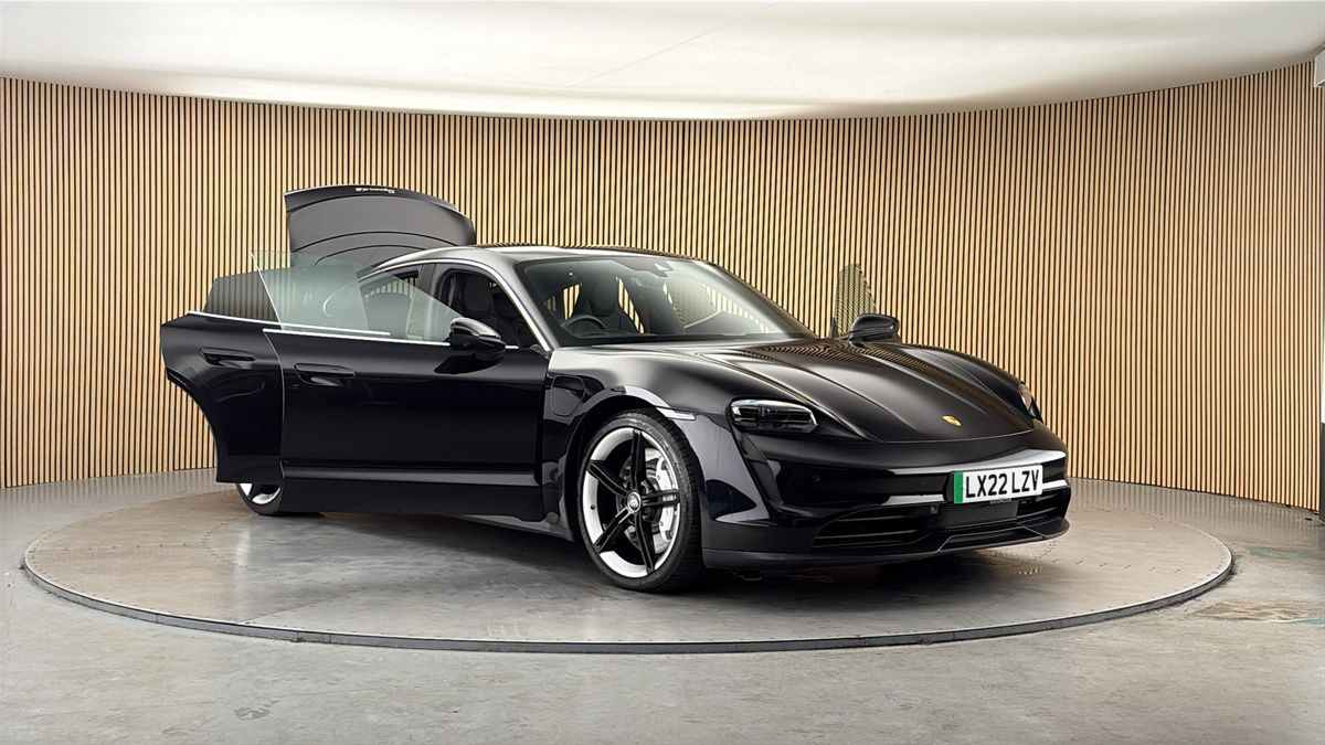 More views of Porsche Taycan
