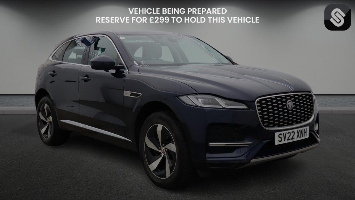 Jaguar F-PACE Sticky Header Image