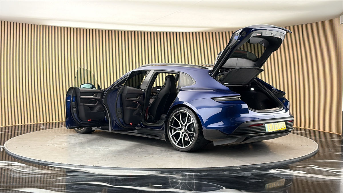 More views of Porsche Taycan