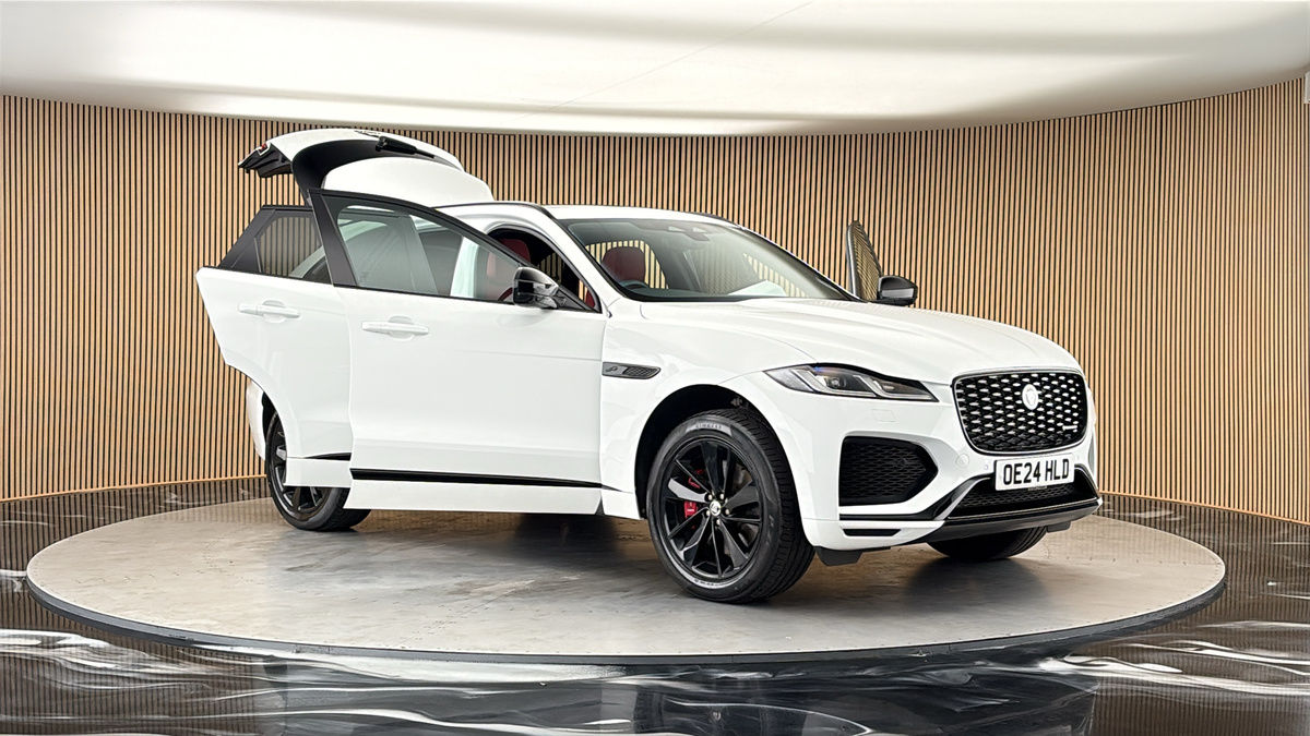 More views of Jaguar F-PACE