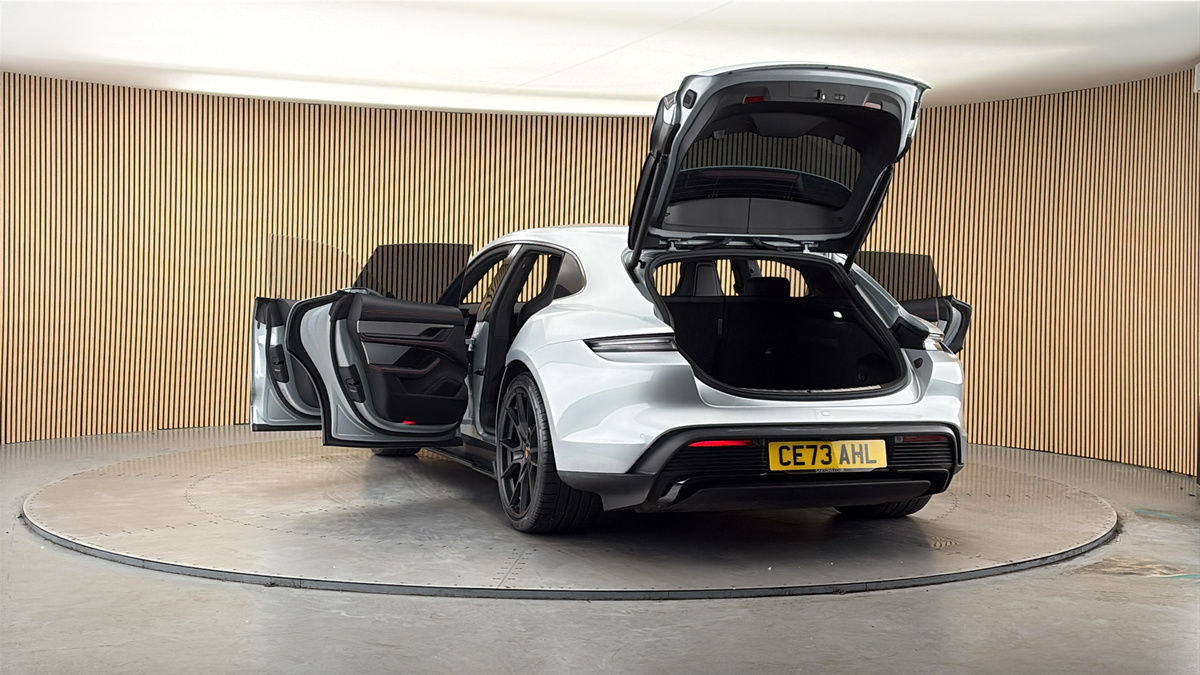 More views of Porsche Taycan