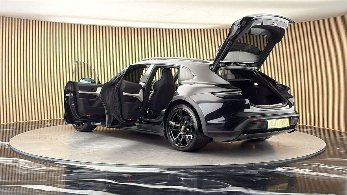 More views of Porsche Taycan
