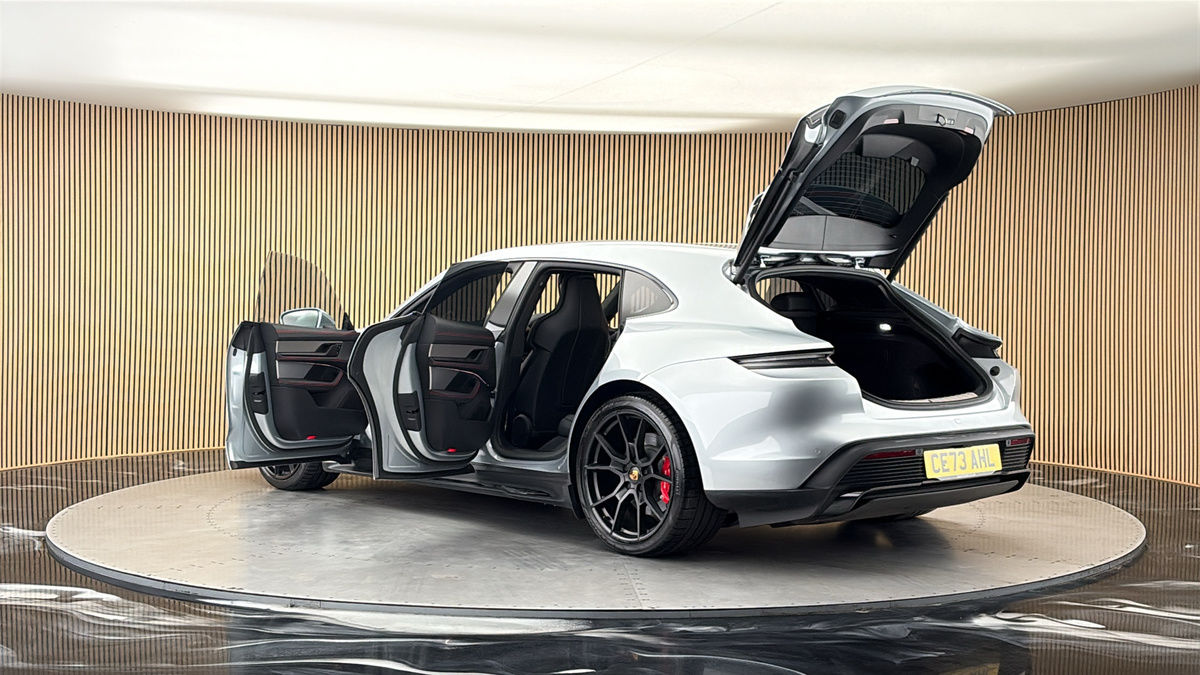 More views of Porsche Taycan