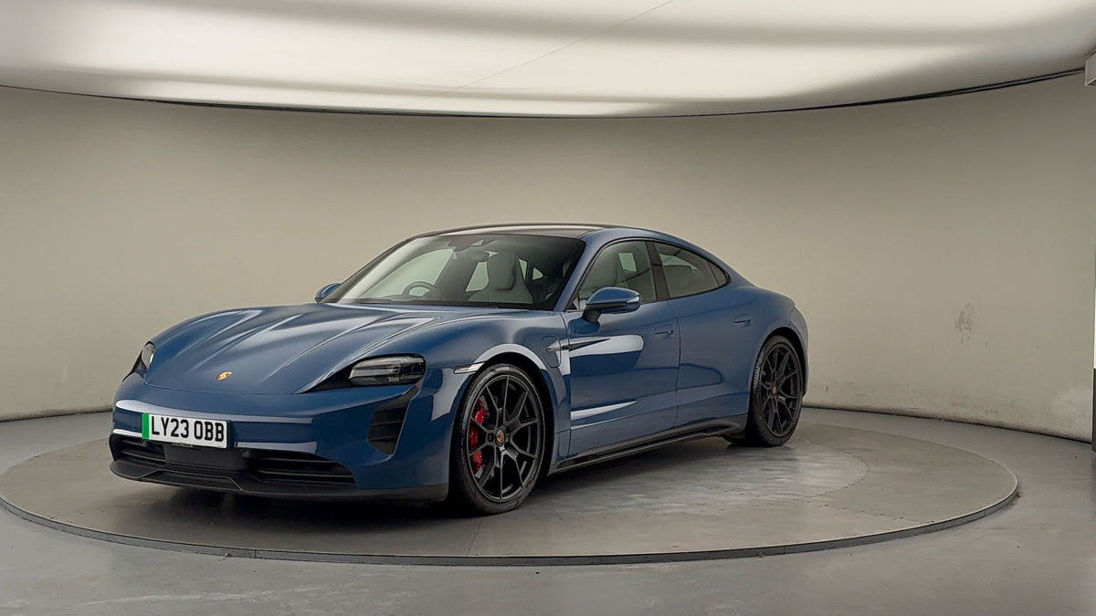 More views of Porsche Taycan