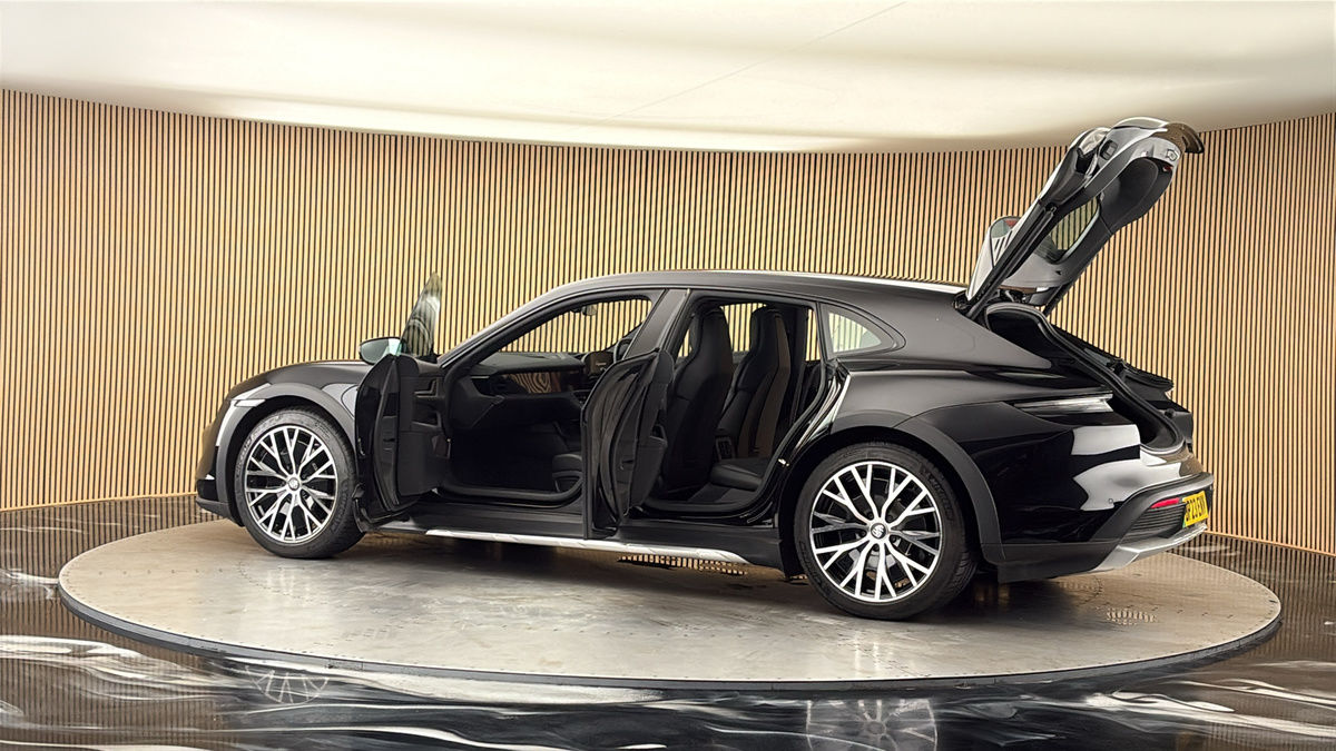 More views of Porsche Taycan