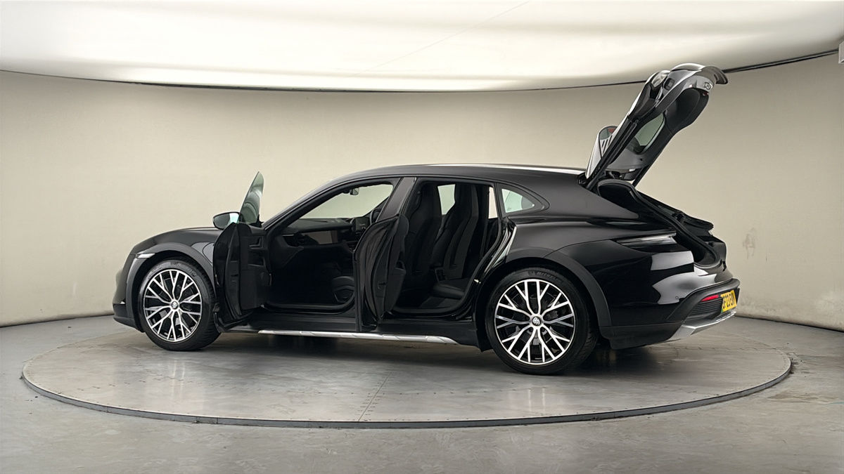 More views of Porsche Taycan