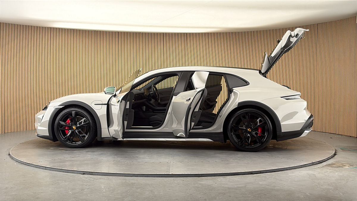 More views of Porsche Taycan