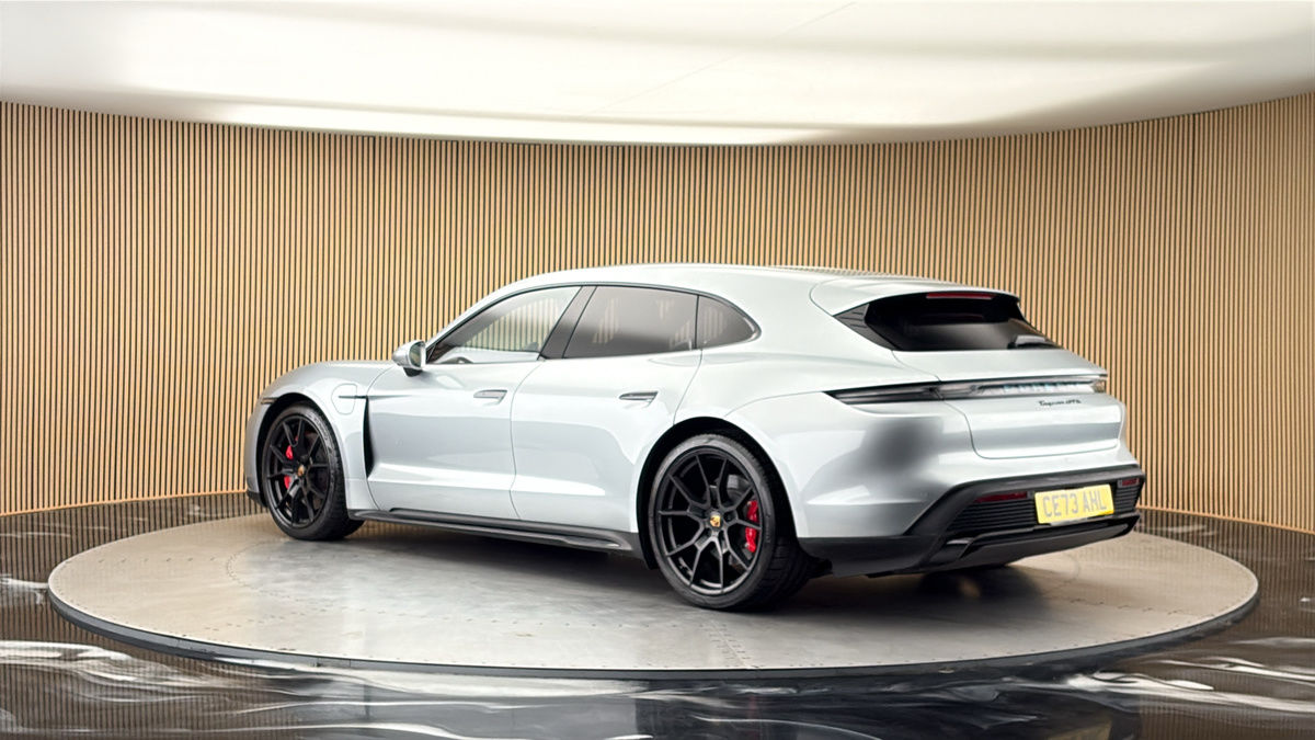 More views of Porsche Taycan