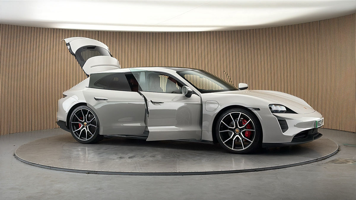 More views of Porsche Taycan