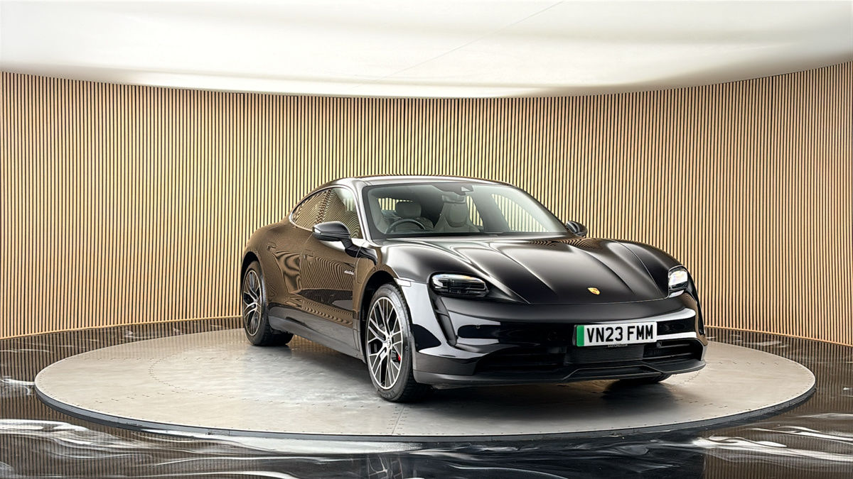 More views of Porsche Taycan