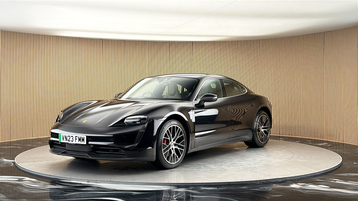 More views of Porsche Taycan