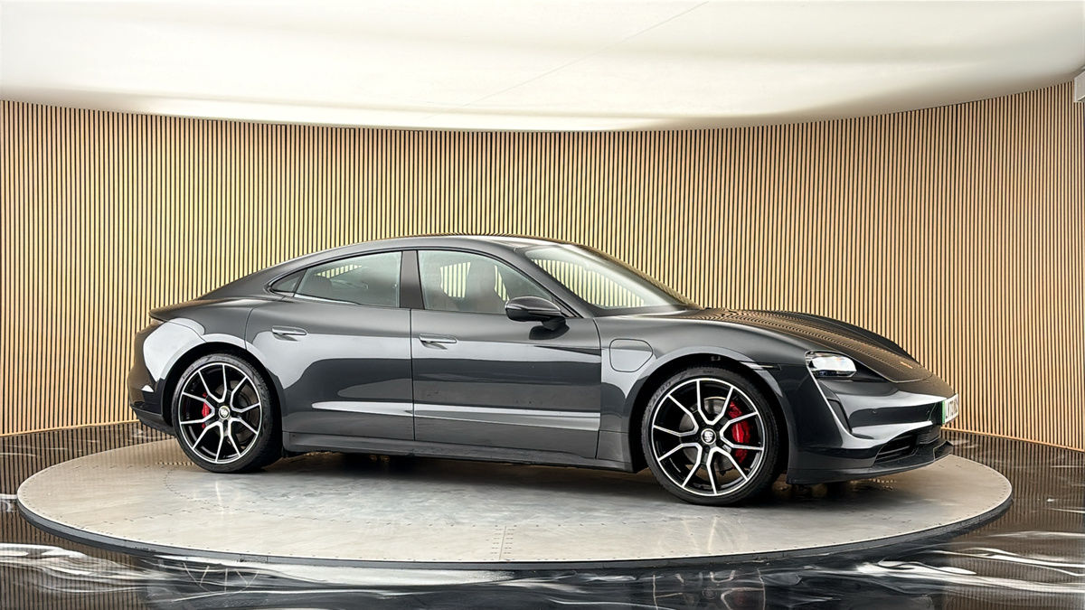 More views of Porsche Taycan