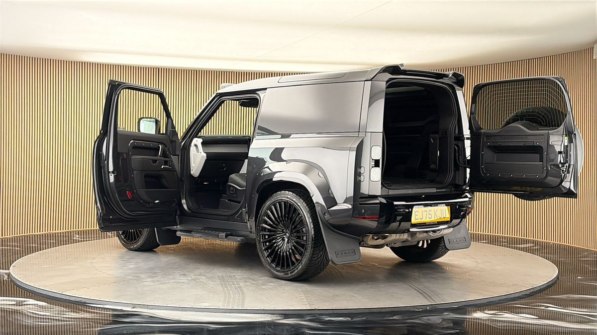 More views of Land Rover Defender 90