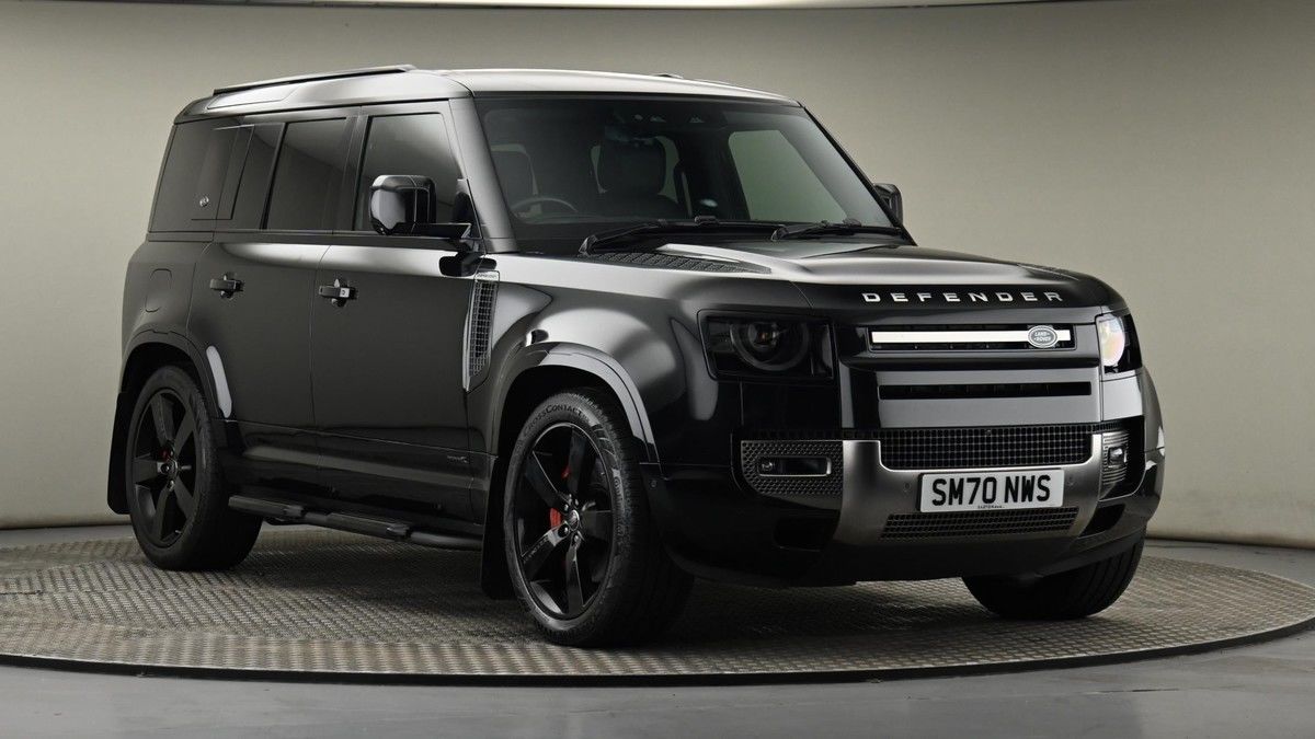 Land Rover Defender 110 Sticky Header Image