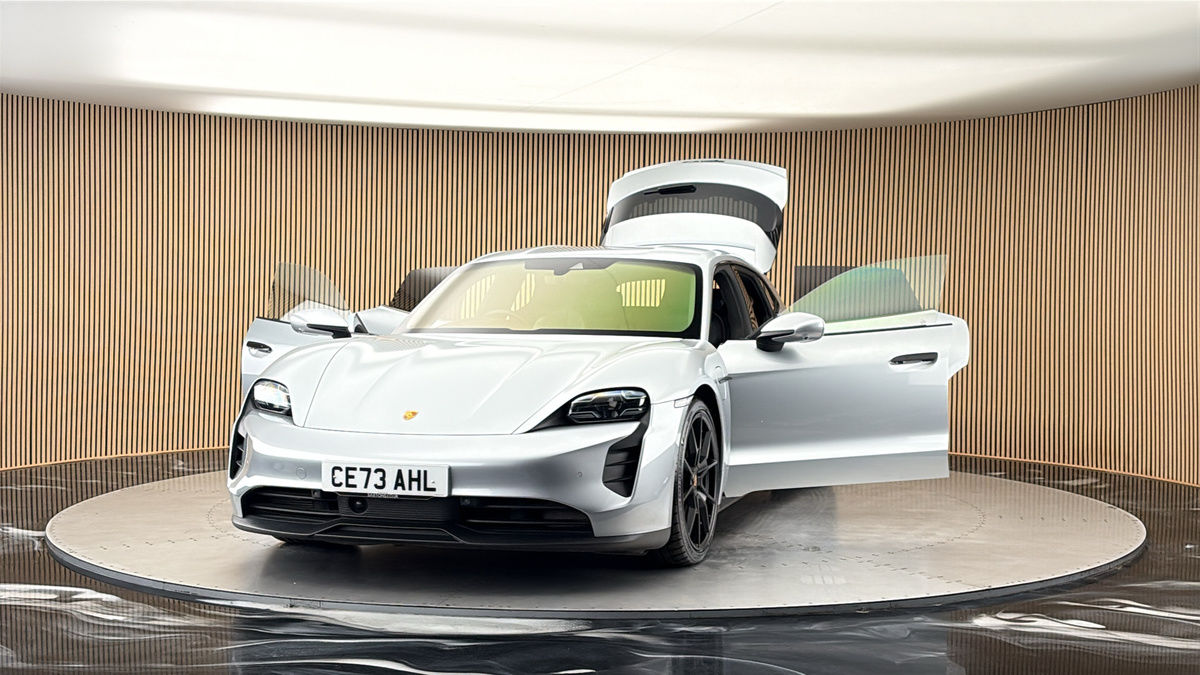 More views of Porsche Taycan