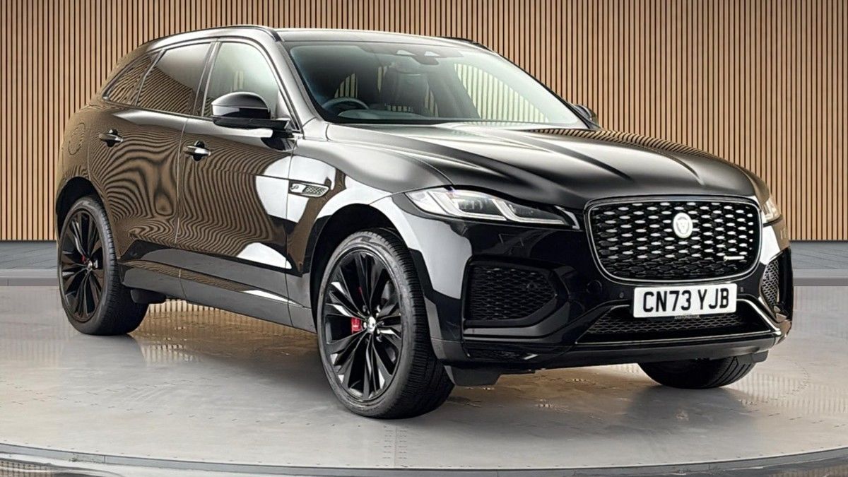 Jaguar F-PACE Sticky Header Image