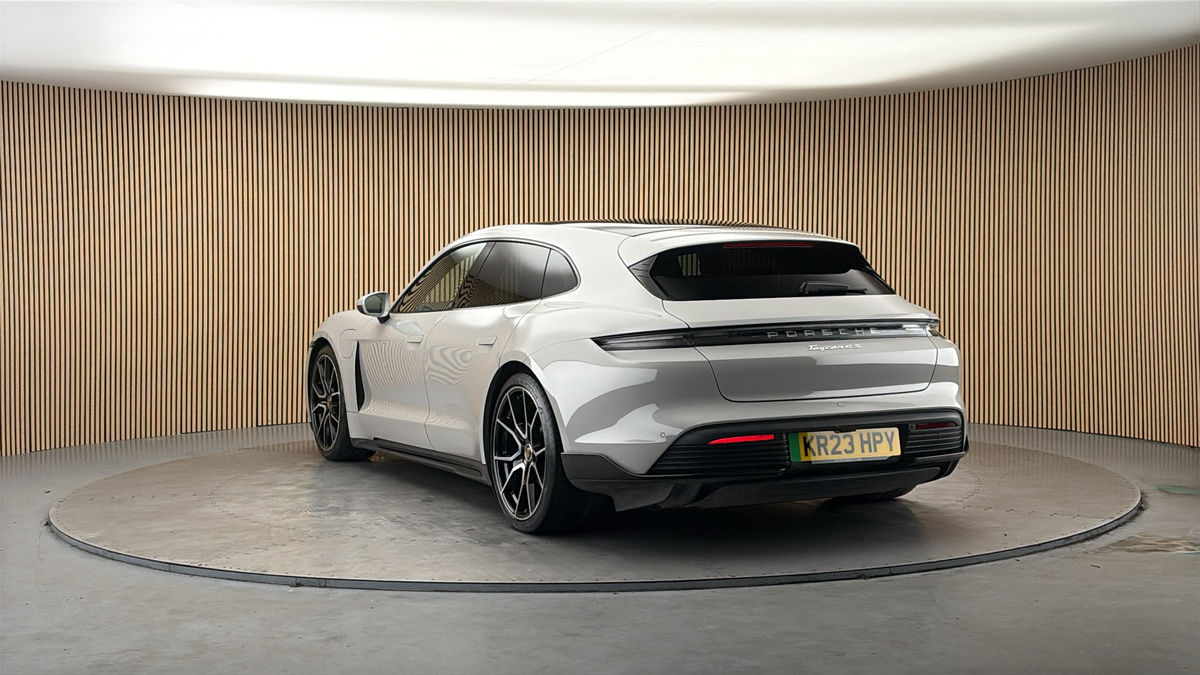 More views of Porsche Taycan