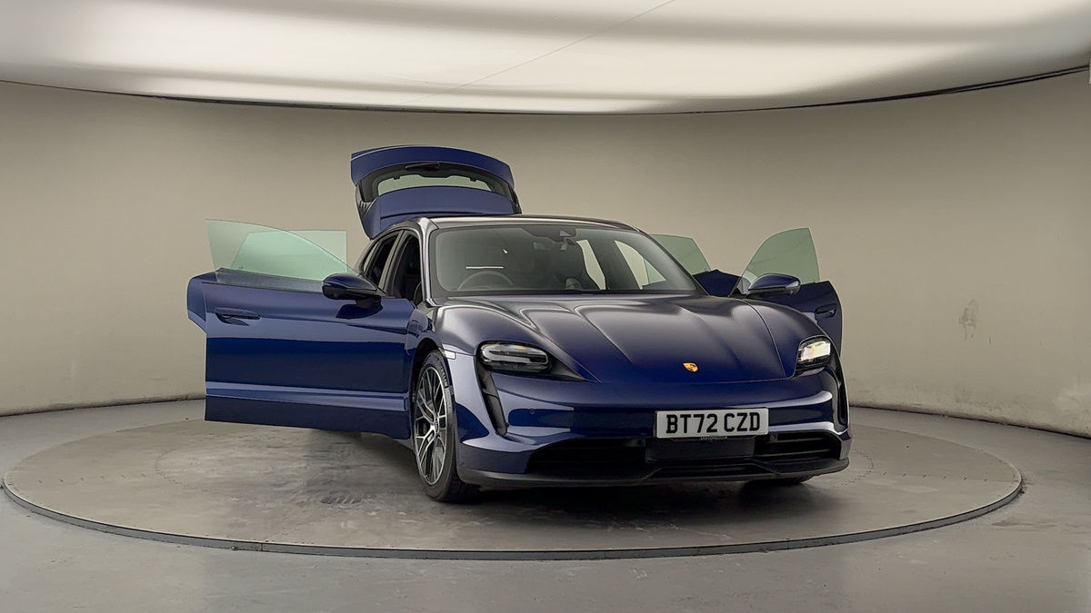 More views of Porsche Taycan