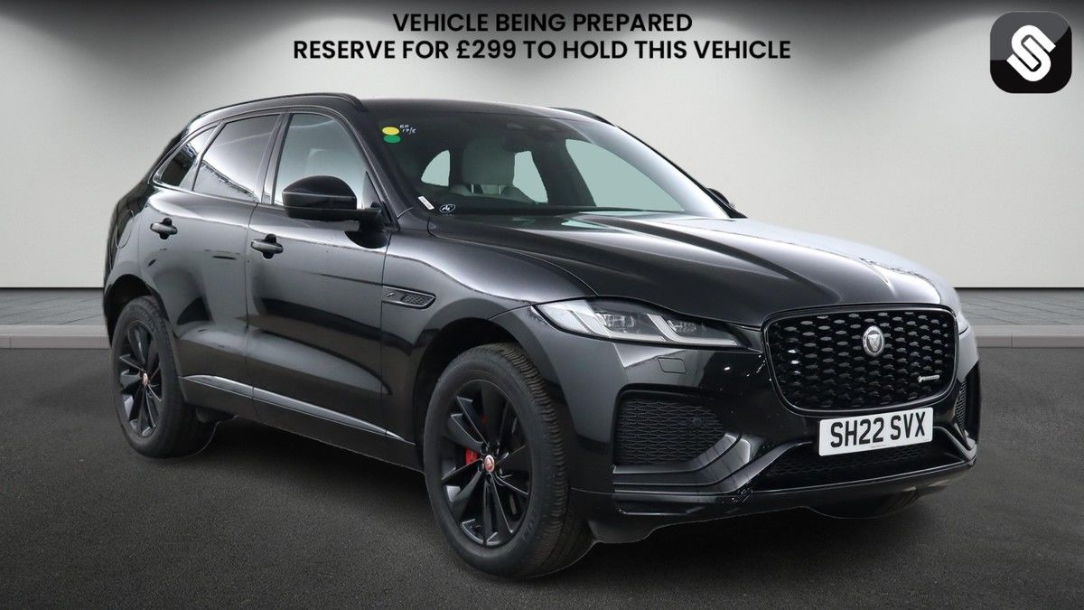 Jaguar F-PACE Sticky Header Image