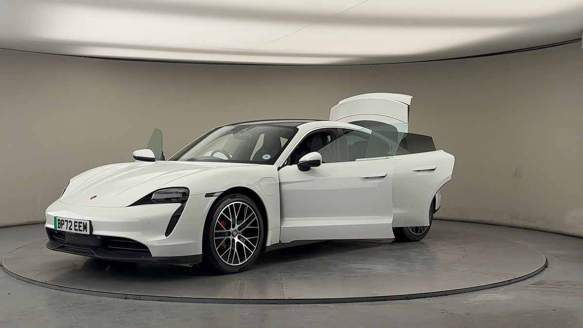 More views of Porsche Taycan