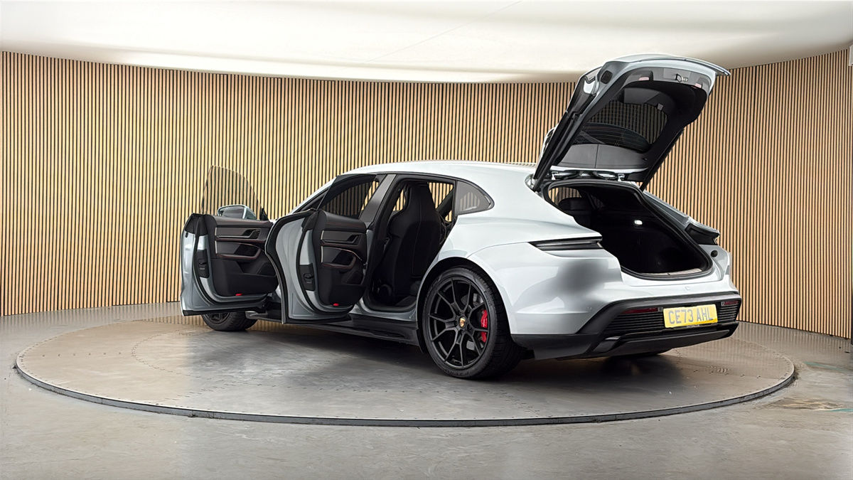 More views of Porsche Taycan
