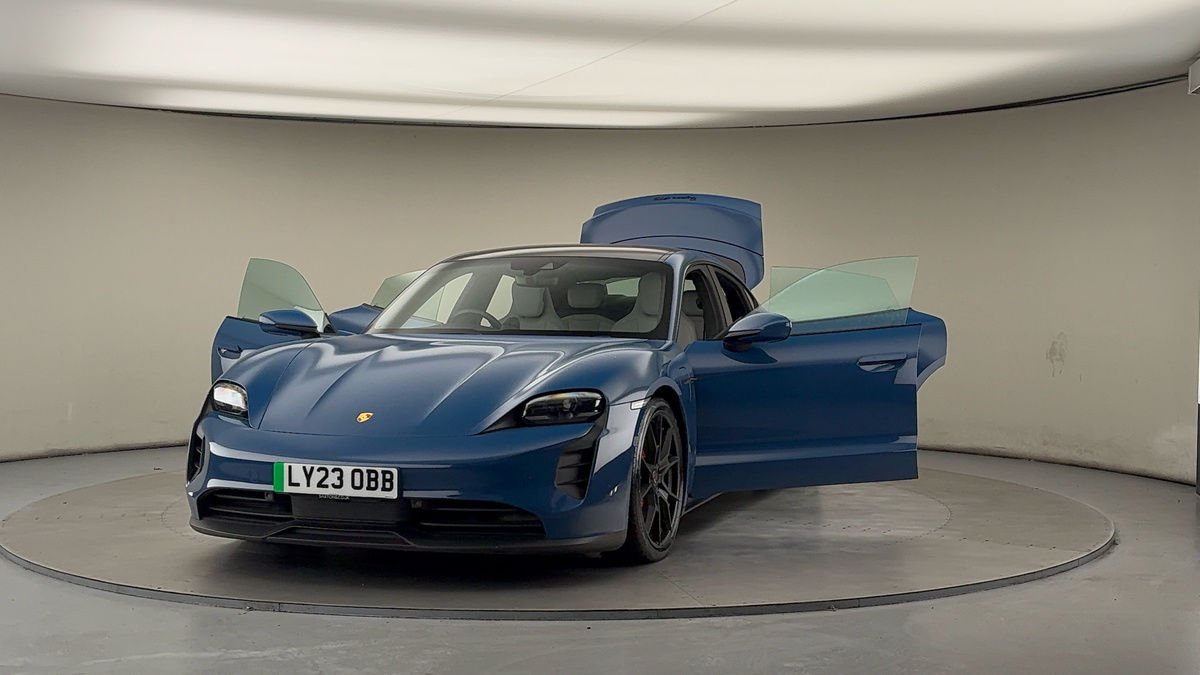 More views of Porsche Taycan