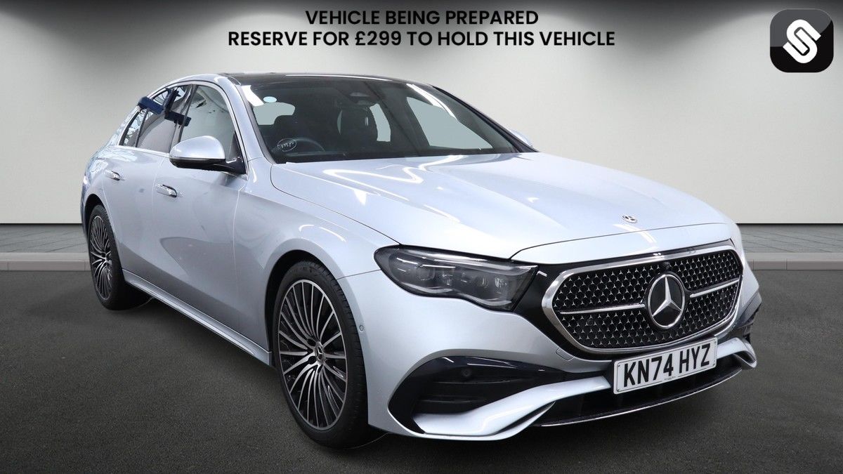 Mercedes-Benz E Class Sticky Header Image