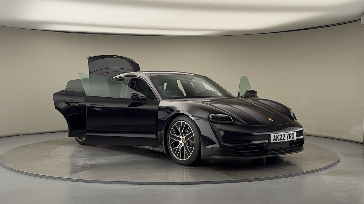 More views of Porsche Taycan