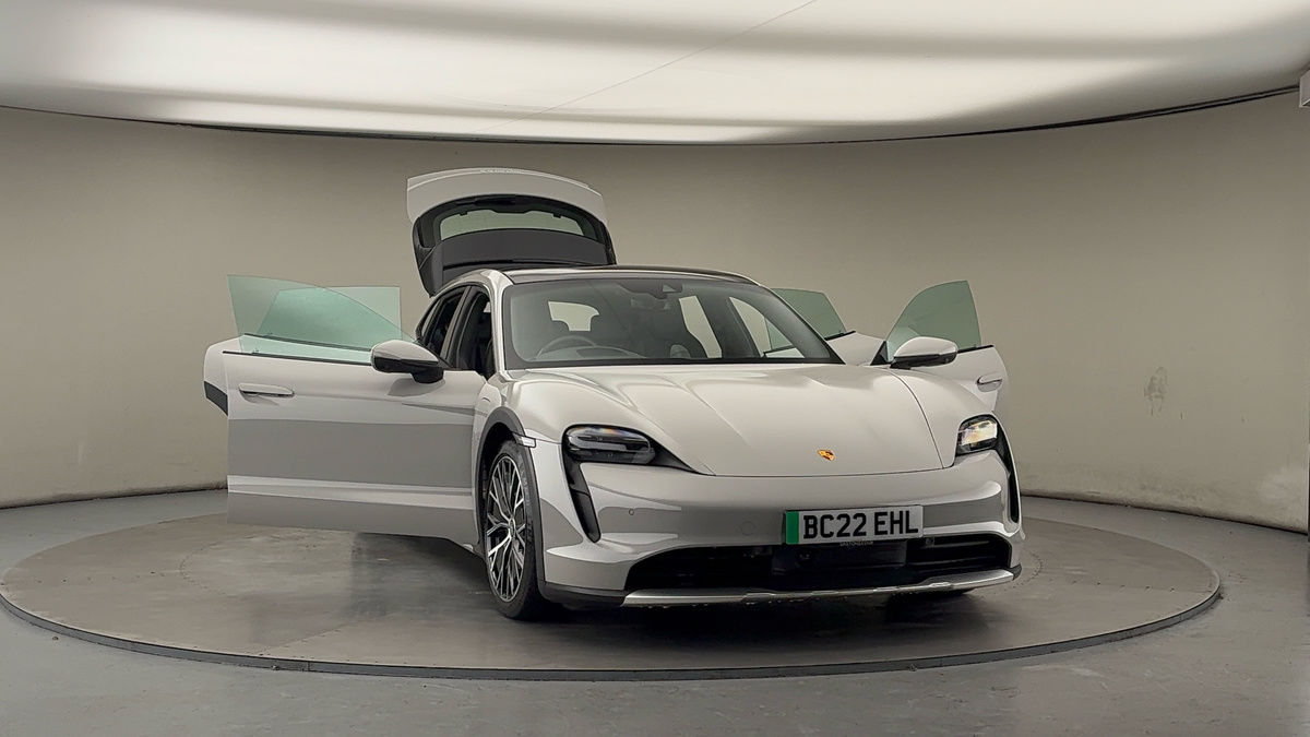 More views of Porsche Taycan